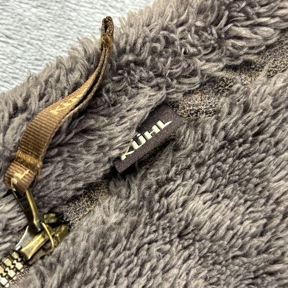 Kuhl Flight Jacket Womens Small Fleece High Pile Snap Zip Pockets Style 2041 - Picture 10 of 16